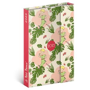 Magnetic weekly diary 2023 B6 Le Petit Prince - Monstera