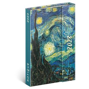 Magnetic weekly diary 2023 B6 Vincent van Gogh