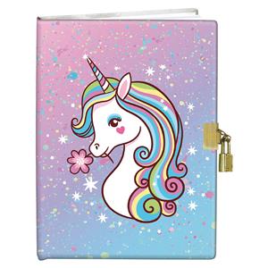 Memorial Pixel Unicorn with a lock