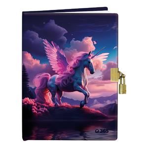 Memorial with a lock Unicorn