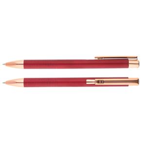 Metal ballpoint pen Cidana - dark red