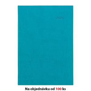 Monthly and weekly diary 2026 Slovak Viva A5 - turquoise
