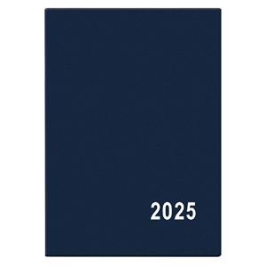 Monthly Diary 2025 Anežka PVC pocket - blue