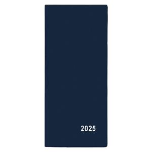 Monthly Diary 2025 Xenia PVC pocket - blue