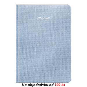 Monthly diary 2026 with notepad Ocean A5 - light blue