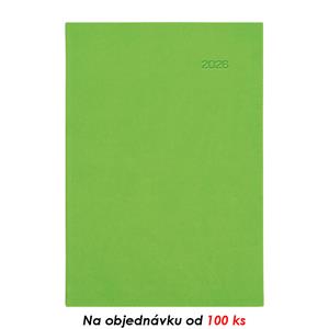 Monthly diary 2026 with notepad Viva A5 - green