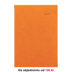 Monthly diary 2026 with notepad Viva A5 - orange