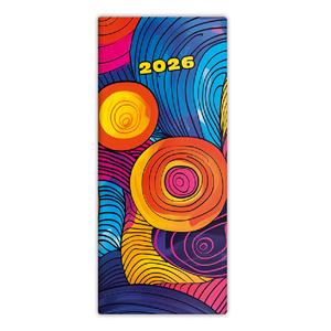 Monthly pocket diary 2026 - Napoli - design 4