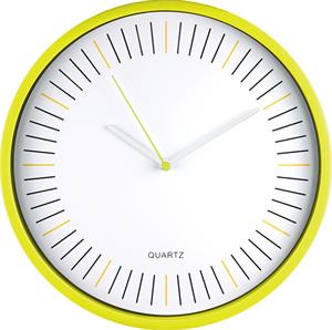 Nástěnné hodiny Magit - žlutá