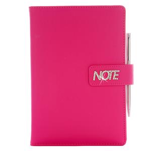 Note BRILIANT A5 Squared - pink