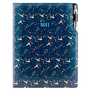 Note DESIGN A4 Squared - blue - hairdresser