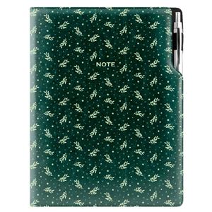 Note DESIGN A4 Squared - green - branches