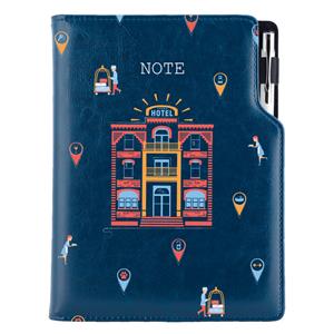 Note DESIGN A5 Lined - blue - Hotel