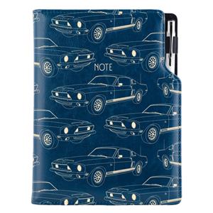 Note DESIGN A5 Squared - blue - Mustang