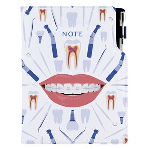 Note DESIGN A5 Unlined - white - Dentist