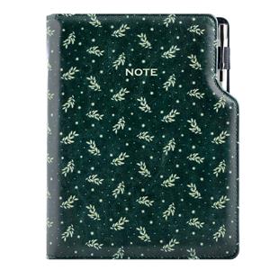 Note DESIGN B5 dotted - green - branches