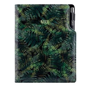 Note DESIGN B6 Lined - black - Fern