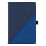 Note DIEGO A5 Lined - blue/dark blue