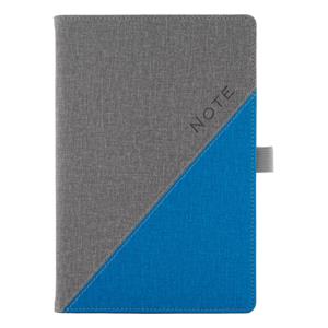 Note DIEGO A5 Squared- grey/blue
