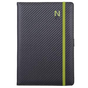 Note ELASTIC A5 Lined - grafit /green