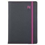 Note ELASTIC A5 Lined - grafit /magenta