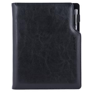 Note GEP A5 dotted - black/black velvet