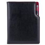 Note GEP A5 Lined - black/red velvet