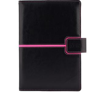 Note MAGNETIC A5 dotted - black/pink