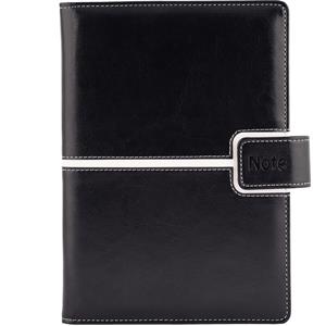 Note MAGNETIC A5 Lined - black/white