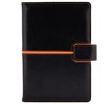 Note MAGNETIC A5 Unlined - black/orange