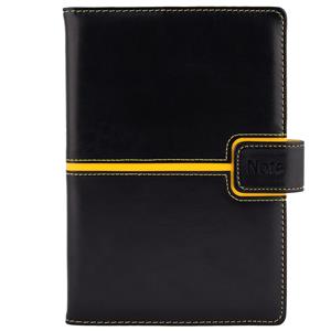 Note MAGNETIC A5 Unlined - black/yellow
