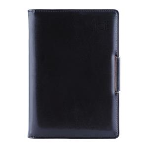 Note METALIC A5 Lined - black