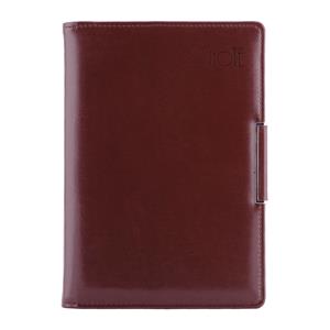 Note METALIC A5 Squared - brown