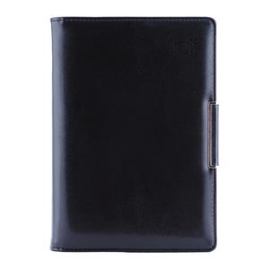 Note METALIC B6 Lined - black