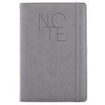 Note POLY A5 lined - grey