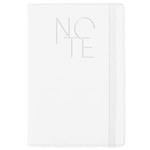 Note POLY A5 lined - white