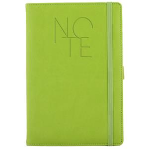 Note POLY A5 unlined - light green