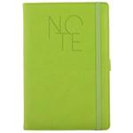 Note POLY A5 unlined - light green