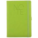 Note POLY A5 unlined - light green