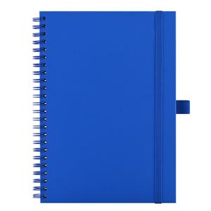 Note SIMPLY A5 Lined - blue/blue twin wire