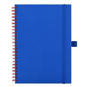 Note SIMPLY A5 Lined - blue/red twin wire