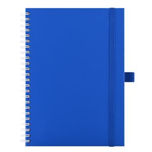 Note SIMPLY A5 Lined - blue/white twin wire