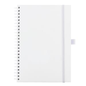 Note SIMPLY A5 Lined - white/white twin wire