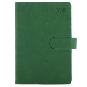 Note SPLIT A5 Unlined - green