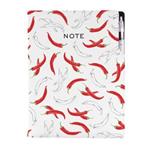 Notes DESIGN A4 Lined - Chilli