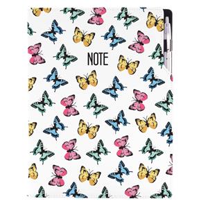 Notes DESIGN A4 Lined - Color Butterfly