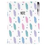 Notes DESIGN A4 Lined - Feathers