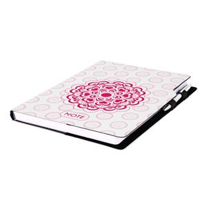 Notes DESIGN A4 Lined - Mandala red