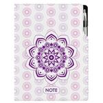 Notes DESIGN A4 Squared - Mandala violet