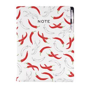 Notes DESIGN A4 Unlined - Chilli